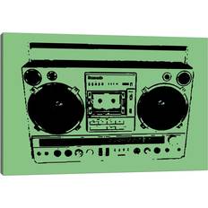 ClassicLiving Boom Box Steez Canvas Graphic Framed Art