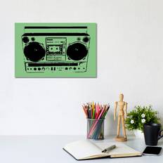 ClassicLiving Boom Box Steez Canvas Graphic Framed Art