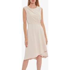 Gina Bacconi Avalina Wrap Midi Dress, Antique Rose