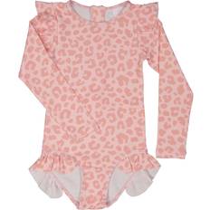 UV Swim Suit Pink Leo 134/140