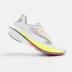 Kiprun Kd900x Men's Running Shoes With Carbon Plate-white Snow White/fluo Lime Yellow