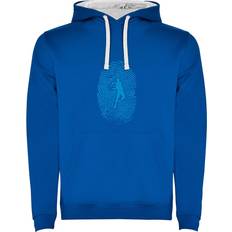 Kruskis Snowboarder Fingerprint Two-colour Hoodie Blue Man