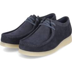 Clarks Sko Clarks Lædersko WallabeeEVO - Navy