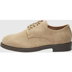 White Derby Selected SLHBLAKE SUEDE DERBY Shoe - B