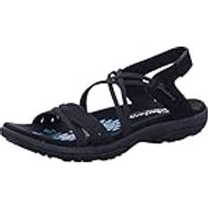 Skechers Reggae Slim Takes Two Women's Sandals SS23 Black