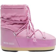 Rosa Stivaletti alla Caviglia Moon Boot Light Low Nylon - Pink