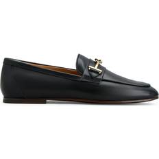 44 ½ Mocasines Borough Wharf leather moccasins Tod`s Woman Black