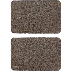 Carpets & Rugs JVL Tanami Doormat 50x75cm Brown