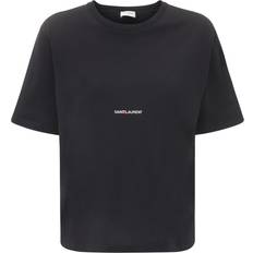 Vêtements Saint Laurent Rive Gauche T-Shirt Nero-Donna