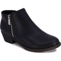 Women - Yellow Ankle Boots Nautica Nautica Women's Ankle Boot Dress Bootie With Side Zipper-Alara-Black-6.5