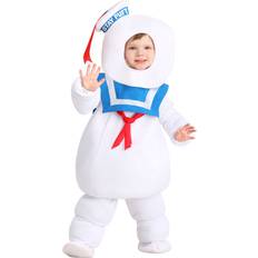 Ghostbusters Costumes Fun Costumes Toddler Ghostbusters Stay Puft Costume Blue/Red/White