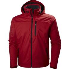 Helly Hansen Crew Hooded Midlayer Jacket - Red