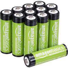 Aa rechargeable batteries Amazon Basics AA Rechargeable Batteries 2000mAh 12-pack