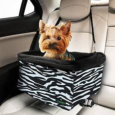 Jespet JESPET & GOOPAWS Dog Booster Seats for Cars, Portable Dog Car Seat Travel Carrier Seat Belt