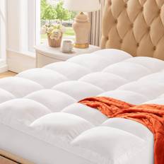 Elemuse ELEMUSE King Cooling Pad Mattress Cover White