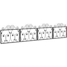 OutSunny Fences OutSunny 844-821V00BK 229.5x47.5cm