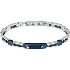 Maserati Smykker Maserati Ceramic Keramisk Armbånd - Sølvfarvet
