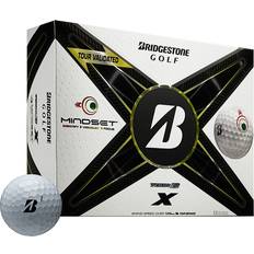 Bridgestone Golftilbehør Bridgestone Tour B X Mindset Golfbolde Hvid