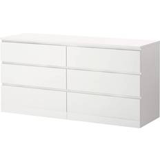 Ikea Malm White Chest of Drawer 63x30.7"