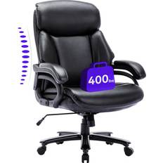 COLAMY Big and Tall 400lbs-Heavy Duty Executive Office Chair