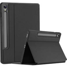 Procase ProCase Smart Case for Galaxy S9 FE 10.9 Inch, Folio Slim Stand Case Hard Back Shell Protective Smart Cover with S Pen Holder for Galaxy S9 FE X510/X516 10.9" 2023 -Black