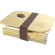 Umami Umami Bamboo Bento Box Adults/Children, Meal Food Container