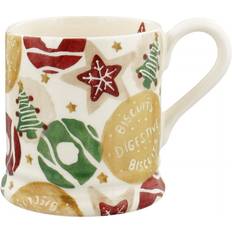 Emma Bridgewater Emma Bridgewater Ceramic Christmas Biscuits Gift Half-Pint Tea Cup