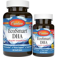 Carlson EcoSmart DHA 500mg Lemon 2pack 80 st