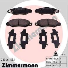 Subaru Brake System Zimmermann Brake Pad Set 230461551