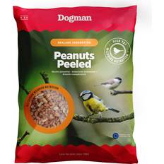 Fågel & Insekter - Torrfoder Husdjur Dogman Shelled Peanuts 4kg