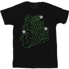 Boyfriend T-shirts David Bowie Meerdere Neon Logo Katoen Boyfriend T-shirt - Zwart