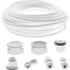 Spares2Go Water Feed Pipe Hose Connection Kit for Double Fridge Freezer