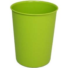 Cleaning Equipment & Cleaning Agents JVL Quality Vibrance Bright Green Lightweight Waste Paper Basket Bin