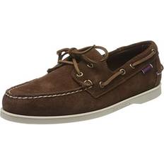 Daim Chaussures bateau Sebago Docksides Portland Suede Dark Brown 41,5