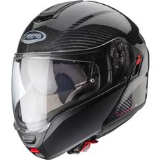 Caberg Motorcykelhjelme Caberg Levo X Carbon, Klapphelm Schwarz