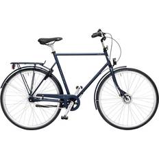 28" - Belysning - Herr - Stadscyklar Standardcyklar Skeppshult Bike Style 3-Speed Men's - Denim Matt Herrcykel