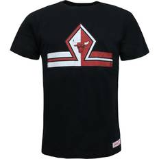 Canvas - Man Tops Mitchell & Ness Short Split Trad Chicago Bulls T-Shirt Black