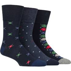 SockShop Ropa SockShop Pairs Men's Gentle Grip Cotton Motif