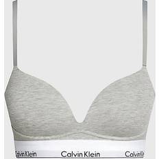Calvin Klein Bras Calvin Klein Push Up Plunge Bra - Grey
