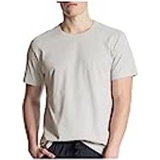 Beige - Herren Schlafanzüge Calida T-shirt Remix Basic 14081 Pyjamas Herr Beige