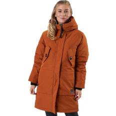 Kari Traa Haugamoen Parka Brown, Female, Tøj, jakker, Brun