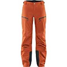 Fjällräven Womens Bergtagen Eco-shell Trousers Orange HOKKAIDO ORANGE/208 42