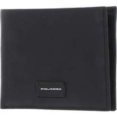 Piquadro harper men’s wallet with zipped coin rfid nero