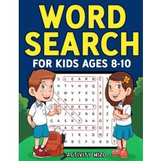 Books Word Search for Kids Ages 8-10: Practice Spelling, Learn Vocabulary, and Improve Reading Skills With 100 Puzzles (Paperback)