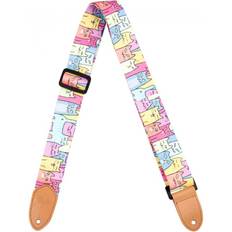 Flight Polyester Ukulele Strap, Kitty