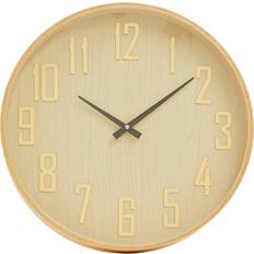 Wood Wall Clocks Premier Housewares Vitus Natural Wall Clock