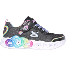 Skechers love Skechers Kid's Infinite Heart Lights - Black/Multi