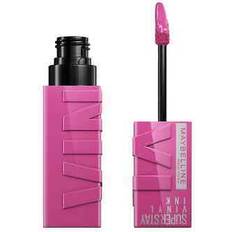 Makeup Pupa Maybelline New-York flytande läppstift glänsande vinyleffekt långvarig SuperStay Vinyl Ink Pink nyans: Edgy 165