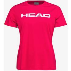 Head Racket Club Basic Short Sleeve T-shirt Pink Woman