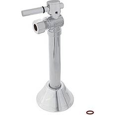 Plumbing Kingston Brass CC8320.DL Vintage Mixing Valve 1/2" Sweat x 3/8" OD Comp Angle Shut-Off Valve with 5" Extension Polished Chrome Valves Angle Stop